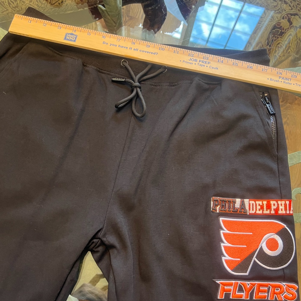 Pro Standard Luxury Athletic Collection Philadelphia Flyers Sweatpants NEW Sz L - Picture 12 of 13